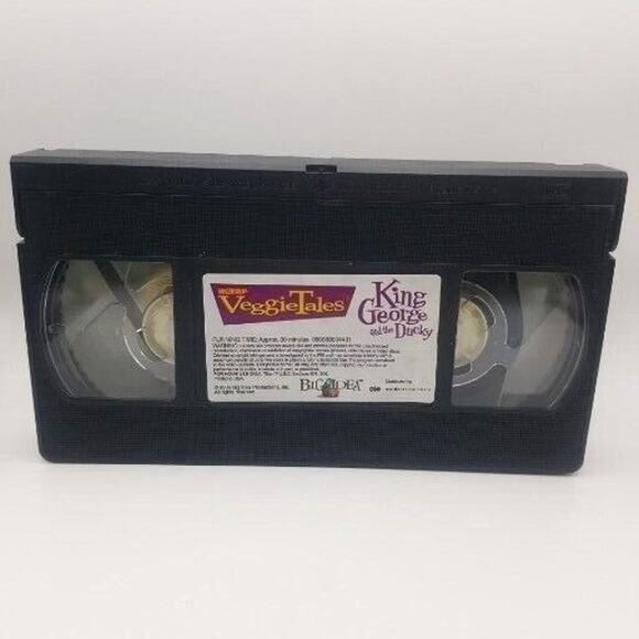 Veggie Tales George And The Ducky [VHS] Selfishness Lesson Movie VeggieTales - Picture 6 of 7